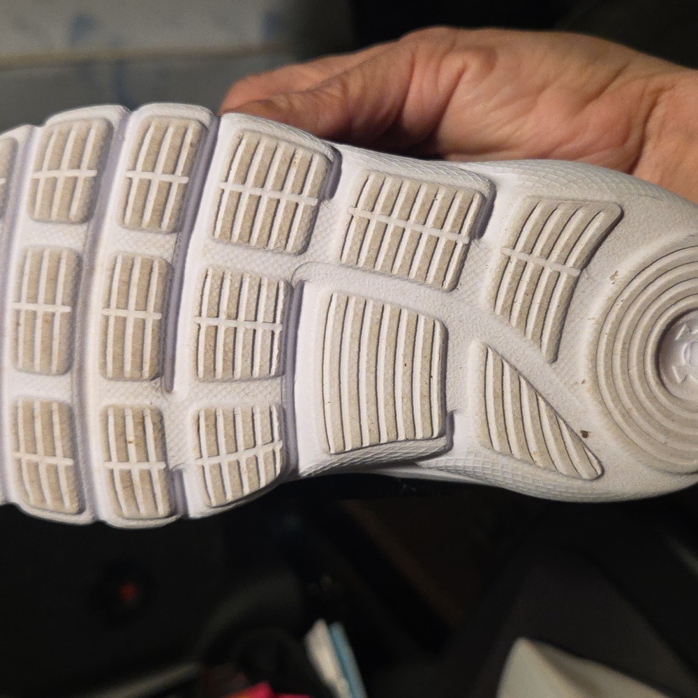 Under Armour Kids' Black and Blue Sneakers - Picture 6 of 8